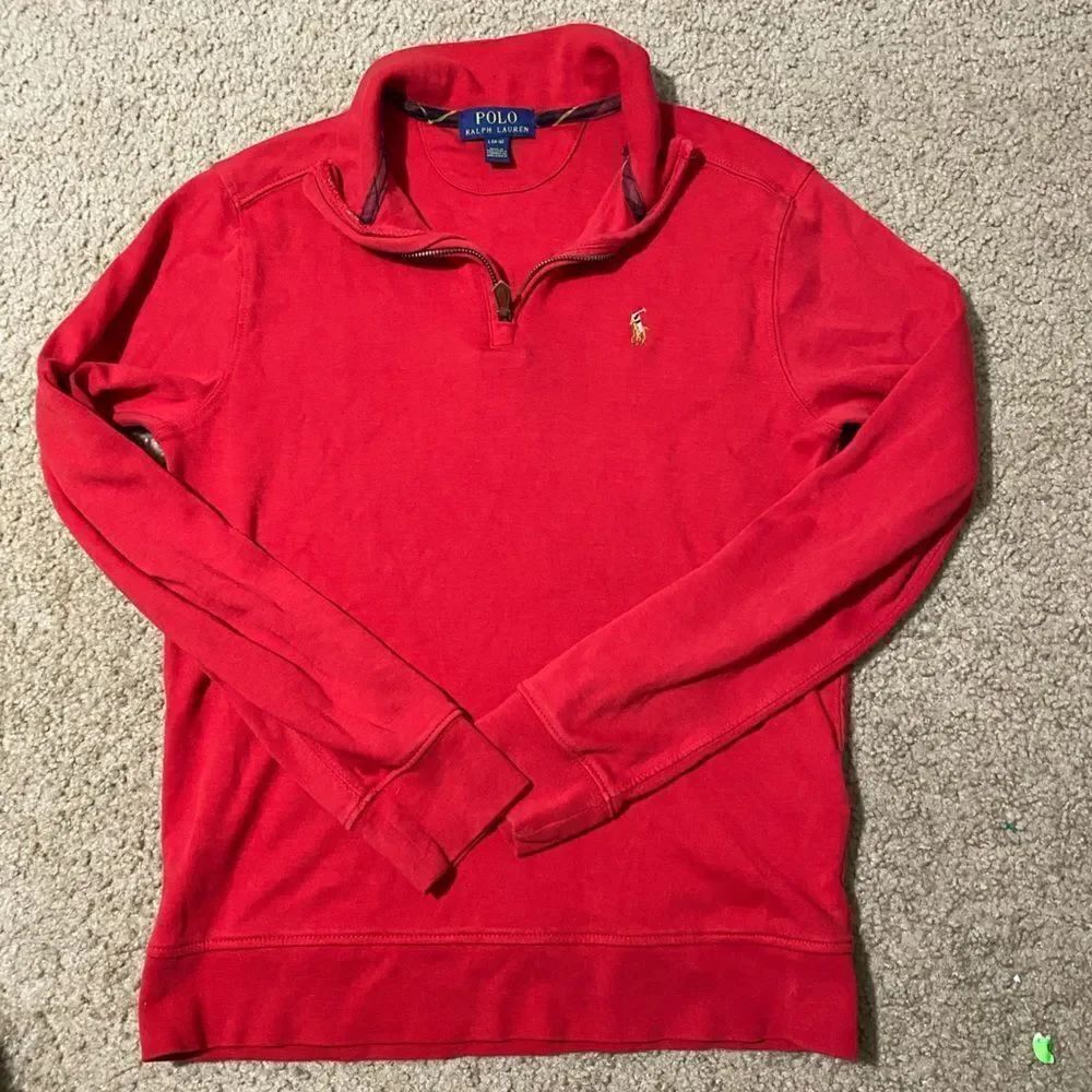 Polo Ralph Lauren Quarter Zip Sweatshirt Pullover